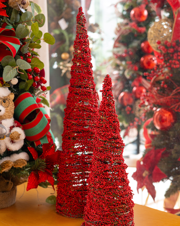 Dupla de Árvores Natalinas Cone Berry